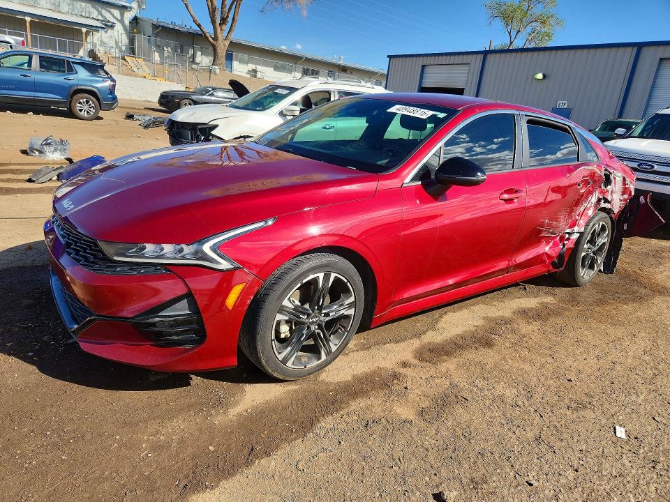 2022 KIA K5 — VIN 5XXG64J26NG098817