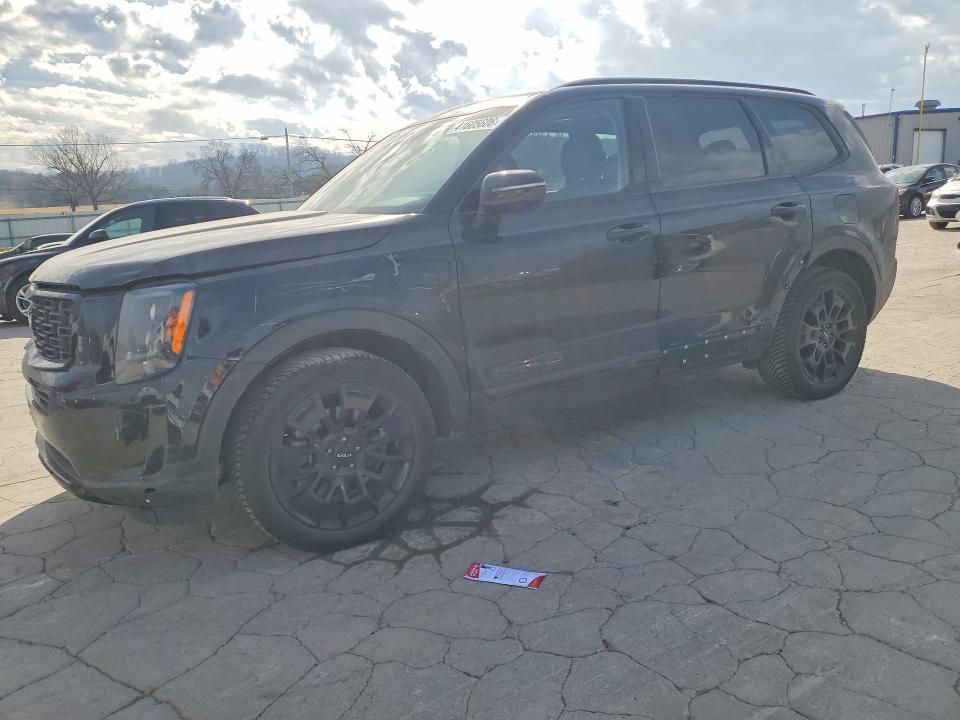 2022 KIA TELLURIDE — VIN 5XYP3DHC4NG280017