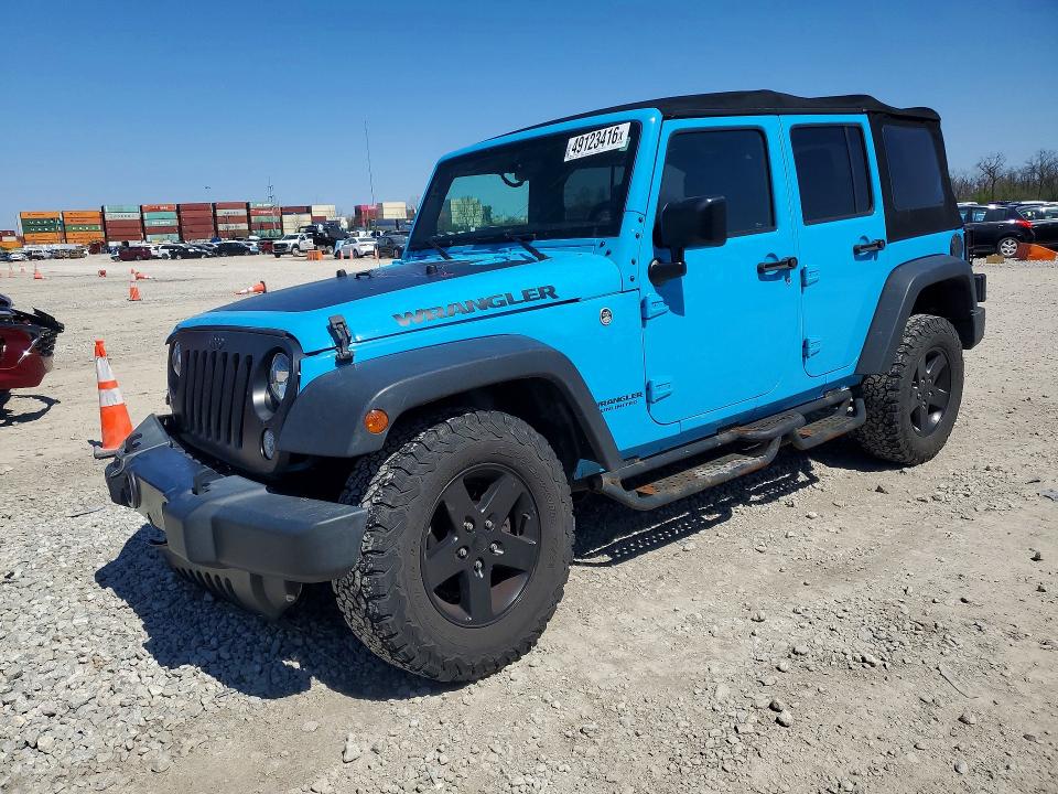2017 JEEP WRANGLER UNLIMITED — VIN 1C4BJWDGXHL665501
