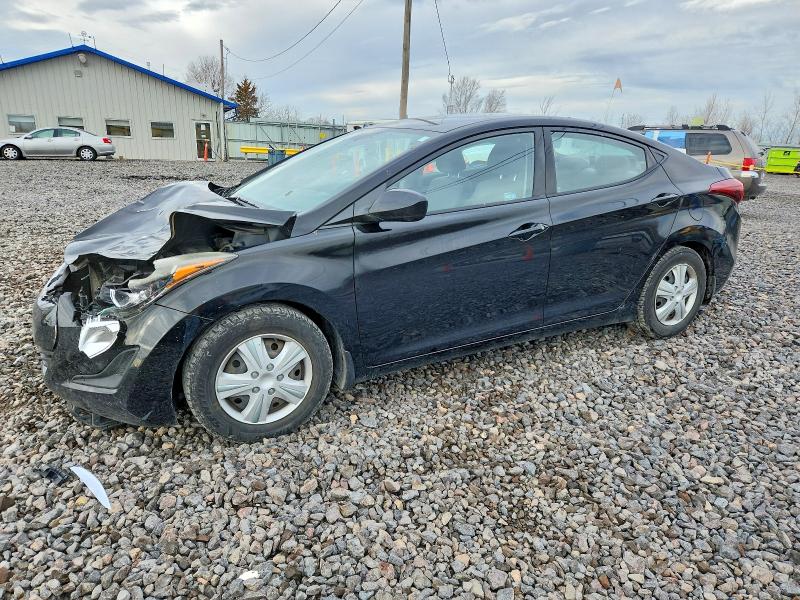 2016 HYUNDAI ELANTRA — VIN KMHDH4AE1GU517091