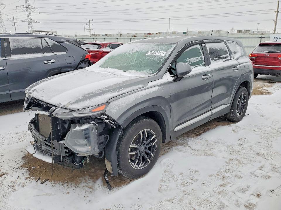 2019 HYUNDAI SANTA FE — VIN 5NMS2CAD6KH121589