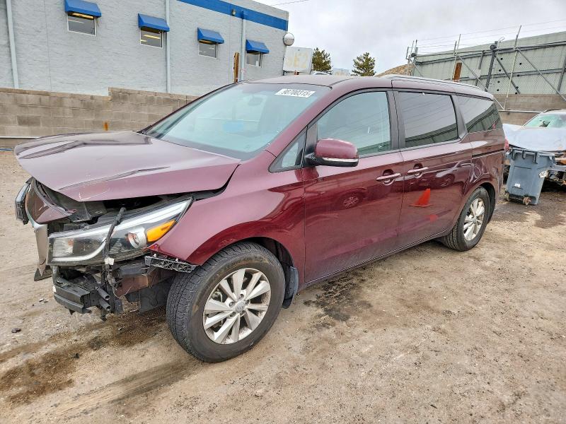 2016 KIA SEDONA LX — VIN KNDMB5C17G6204458