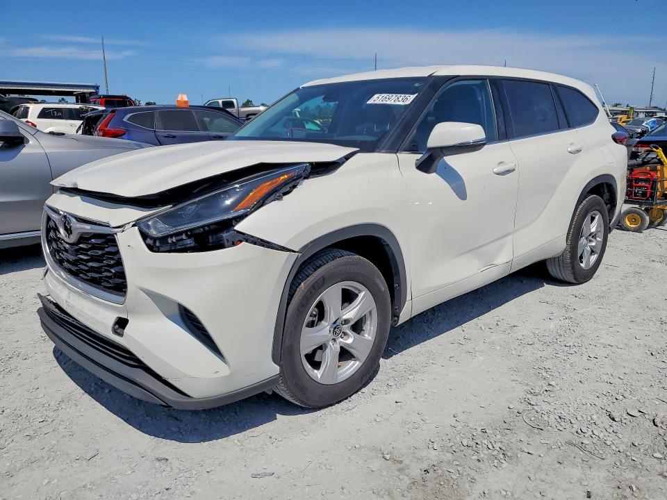 2021 TOYOTA HIGHLANDER — VIN 5TDCZRAH1MS068256