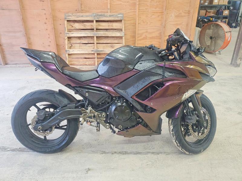 2021 KAWASAKI EX650 — VIN ML5EXEN10MDA30448