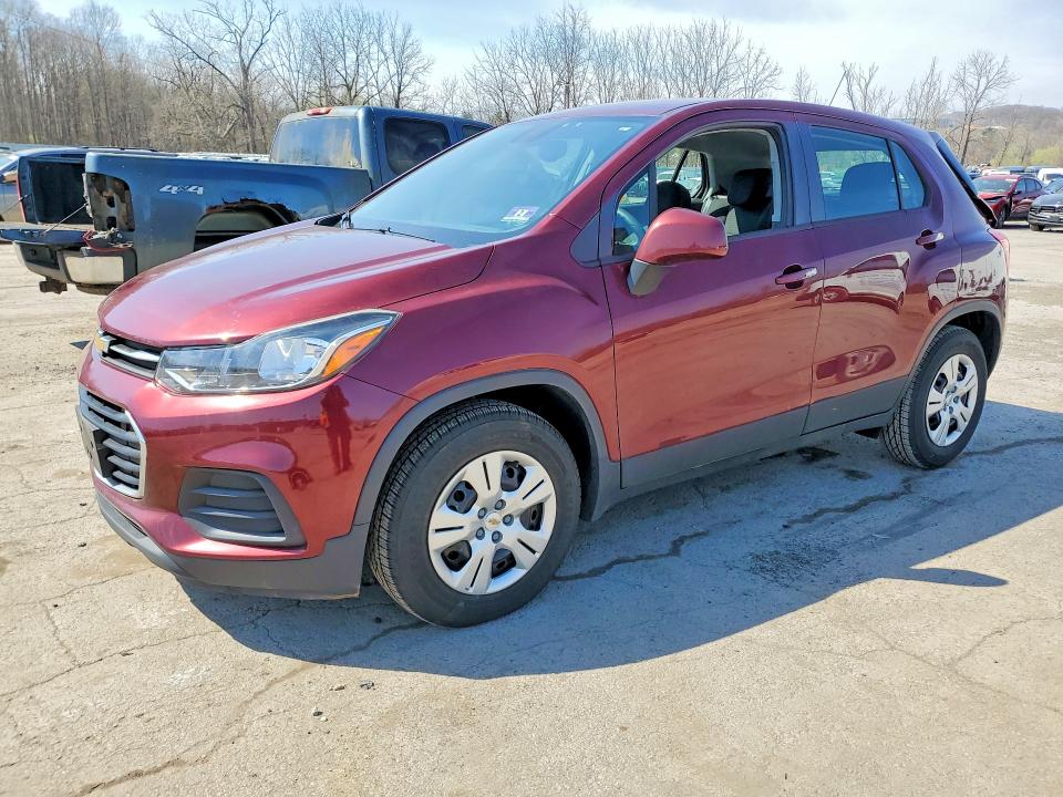2017 CHEVROLET TRAX — VIN 3GNCJKSB6HL186413