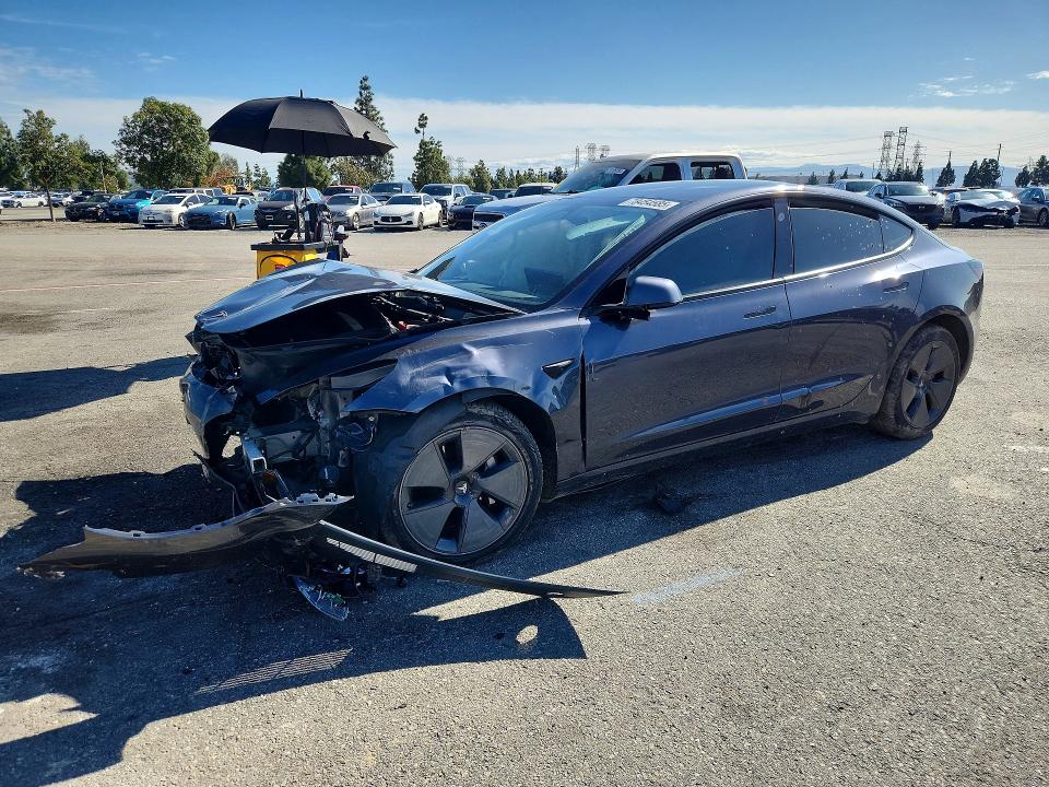 2021 TESLA MODEL 3 — VIN 5YJ3E1EBXMF995358