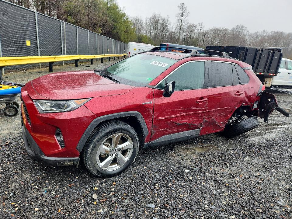 2021 TOYOTA RAV4 HYBRID — VIN 4T3B6RFV7MU055187