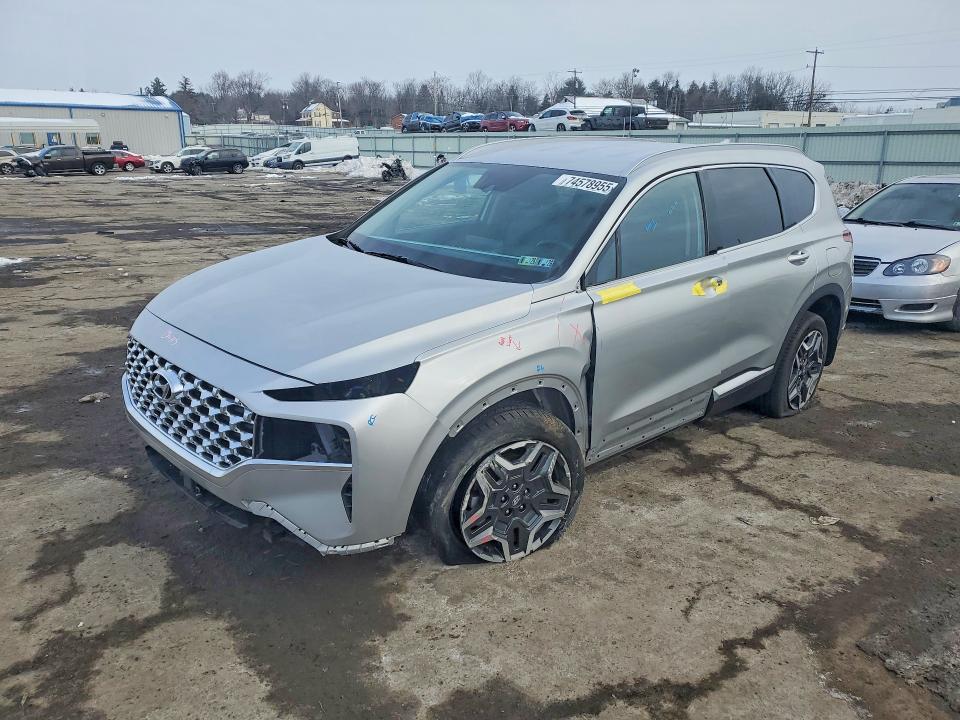 2022 HYUNDAI SANTA FE S — VIN KM8S6DA23NU042527