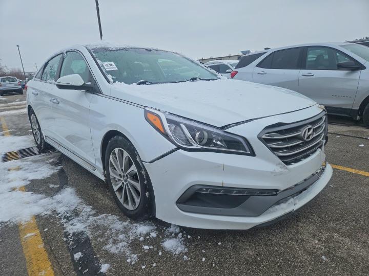 2017 HYUNDAI SONATA SPO — VIN 5NPE34AF5HH595157