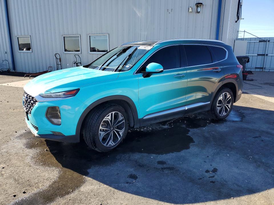 2019 HYUNDAI SANTA FE — VIN 5NMS5CAA1KH027214