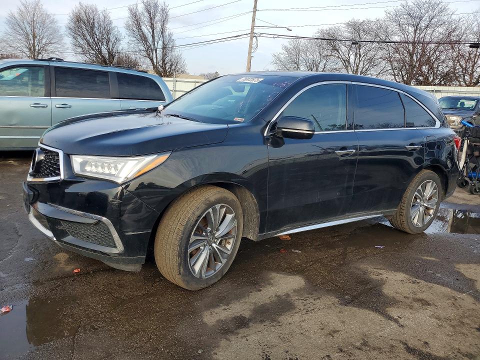 2017 ACURA MDX — VIN 5FRYD4H55HB001333