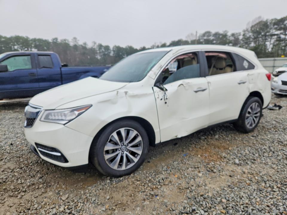 2016 ACURA MDX — VIN 5FRYD3H48GB012813