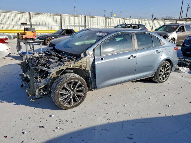 2020 TOYOTA COROLLA SE — VIN 5YFP4RCE0LP009418