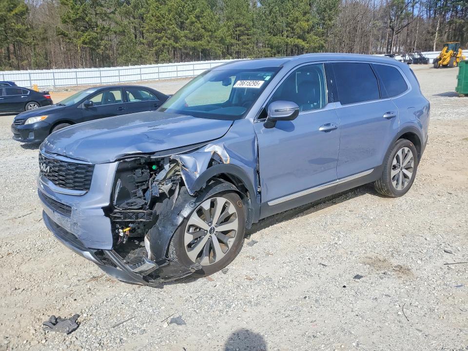 2022 KIA TELLURIDE — VIN 5XYP3DHC0NG259052