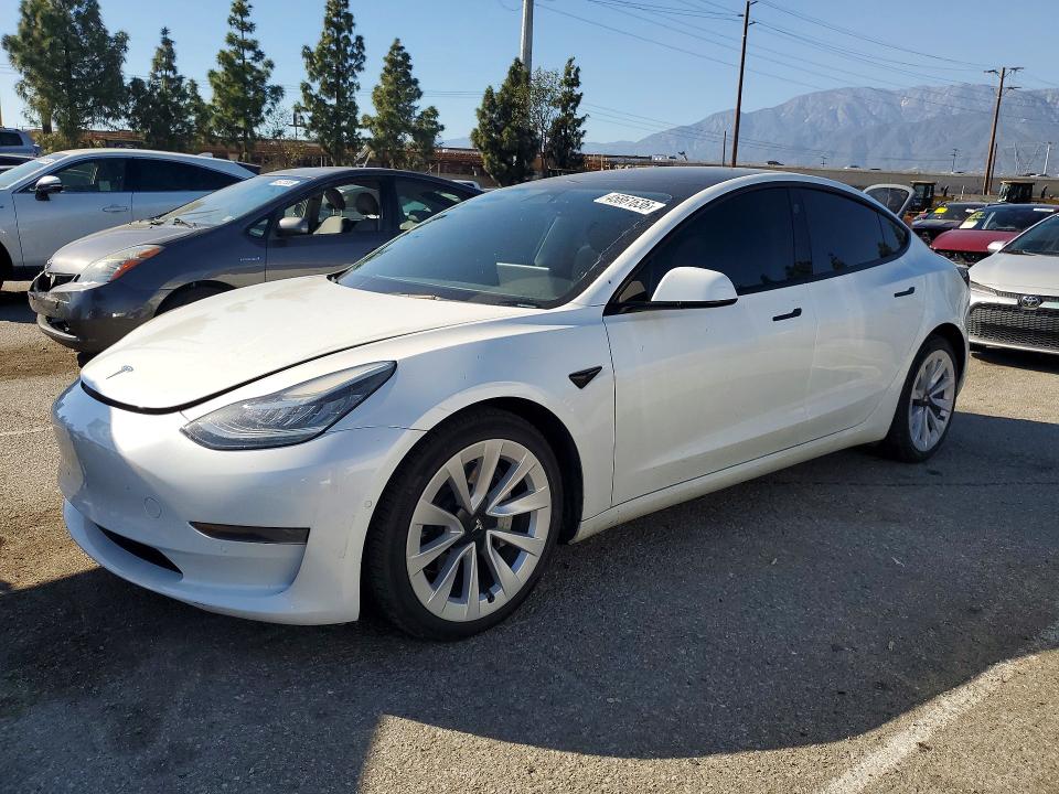 2022 TESLA MODEL 3 — VIN 5YJ3E1EA2NF245896