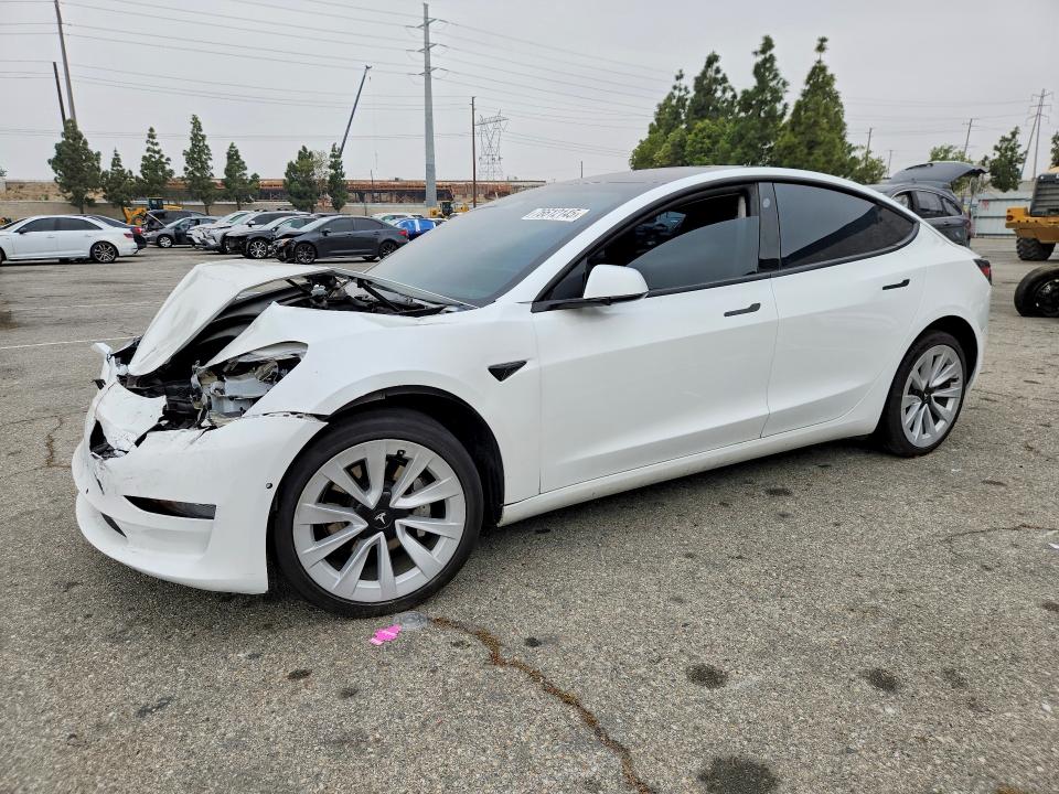 2021 TESLA MODEL 3 — VIN 5YJ3E1EA0MF070675