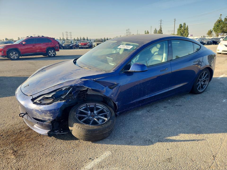 2022 TESLA MODEL 3 — VIN 5YJ3E1EB4NF145212