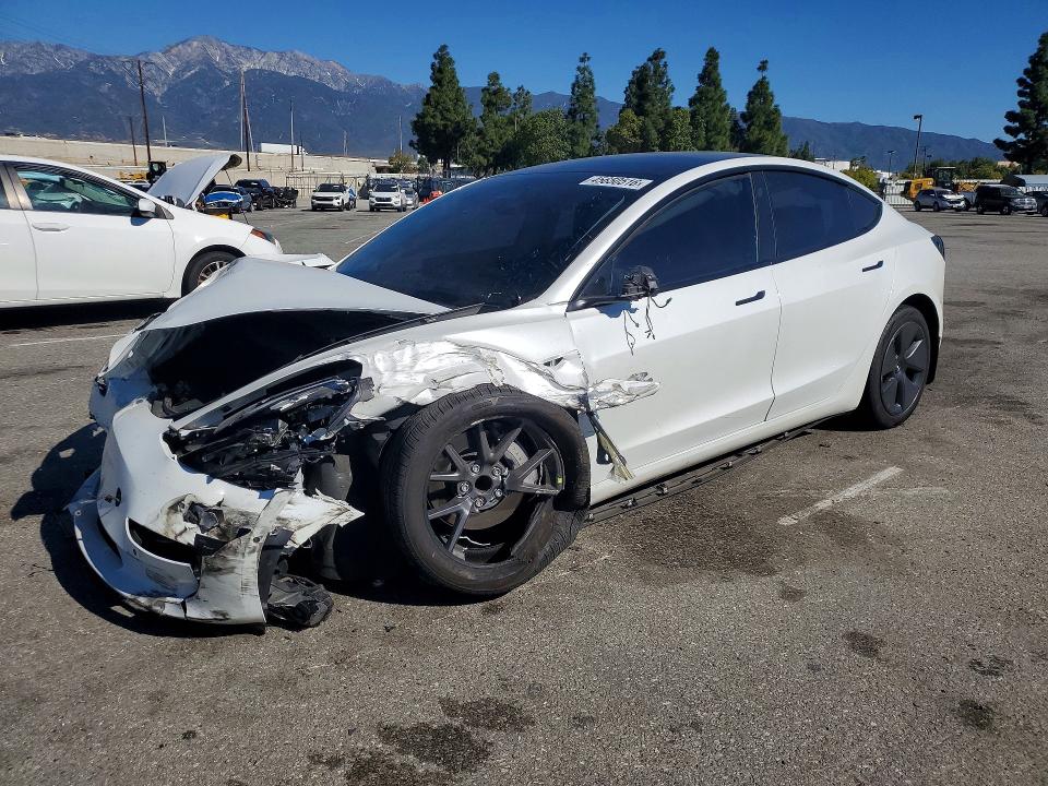 2022 TESLA MODEL 3 — VIN 5YJ3E1EA5NF112341