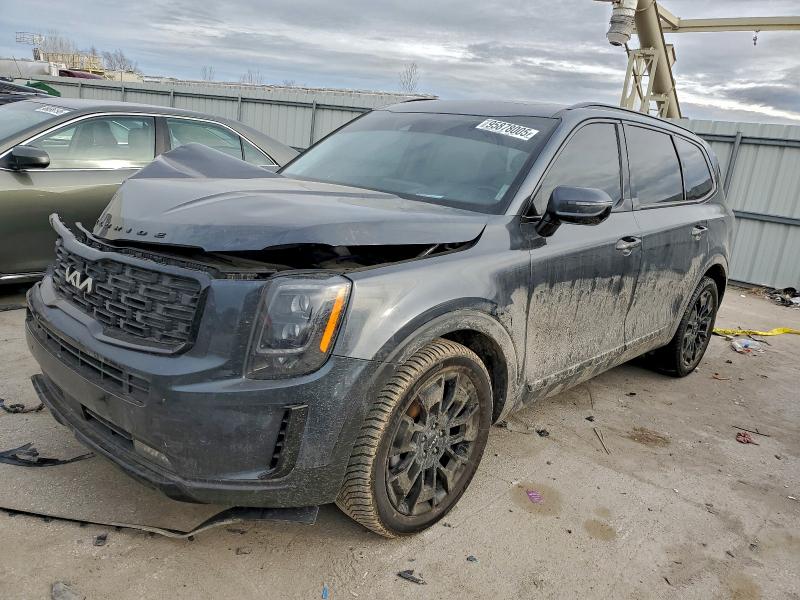 2022 KIA TELLURIDE — VIN 5XYP5DHC7NG250505