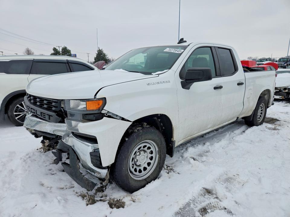2021 CHEVROLET SILVERADO — VIN 1GCRWAEK7MZ371776