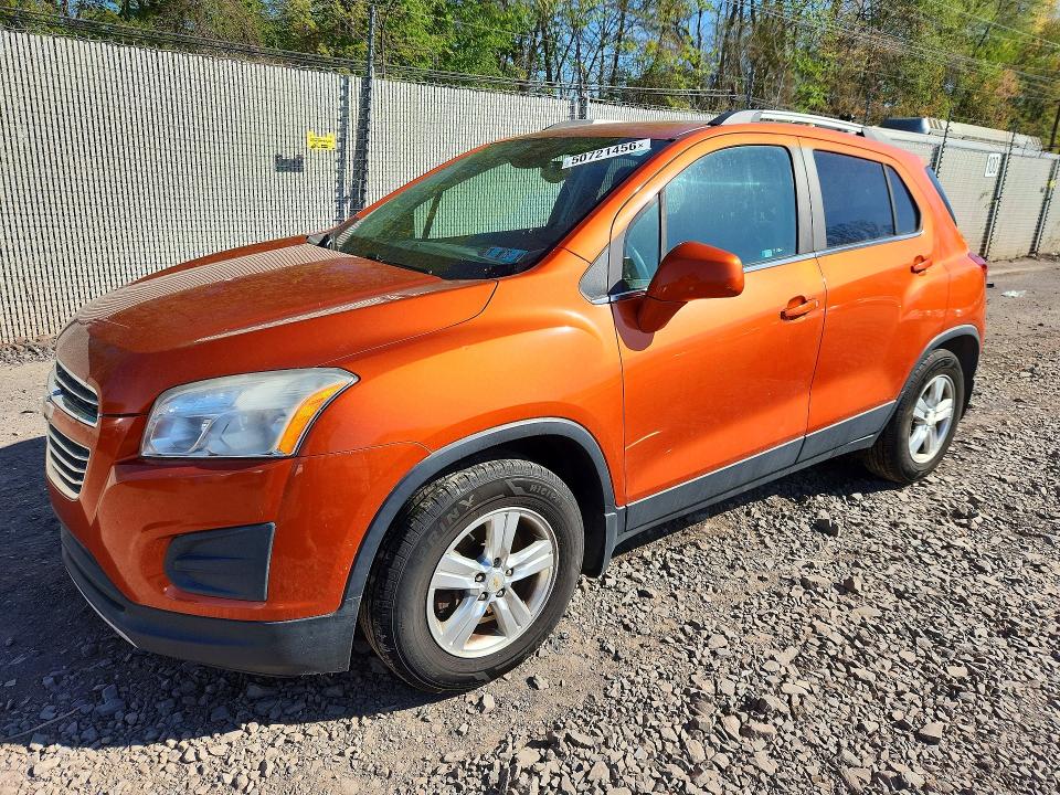 2016 CHEVROLET TRAX — VIN KL7CJLSB3GB526399