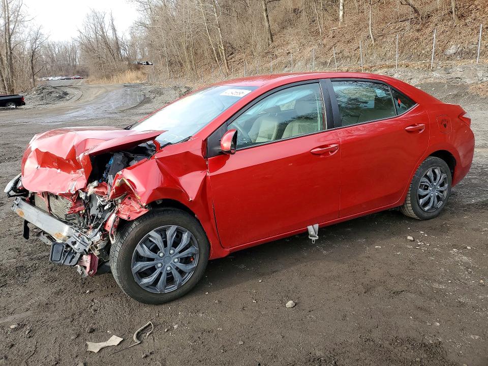 2016 TOYOTA COROLLA — VIN 2T1BURHE6GC665809