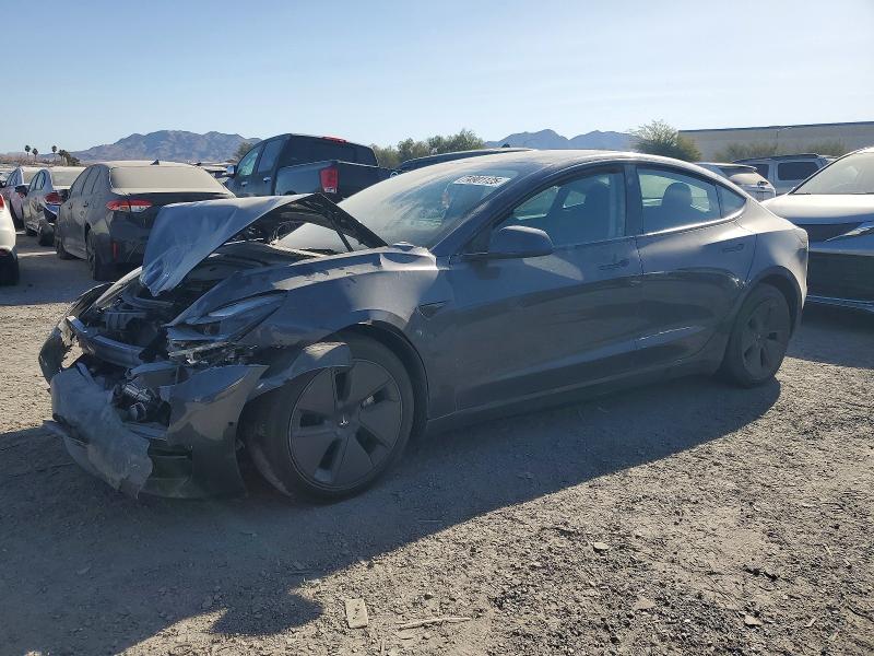 2022 TESLA MODEL 3 — VIN 5YJ3E1EB4NF345782