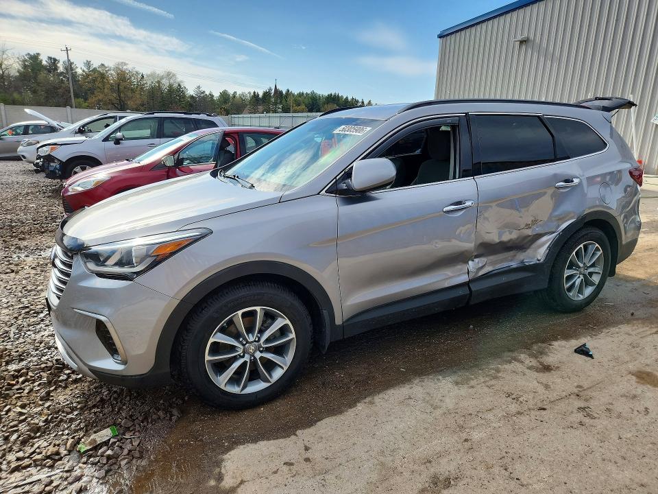 2017 HYUNDAI SANTA FE — VIN KM8SMDHF6HU255233