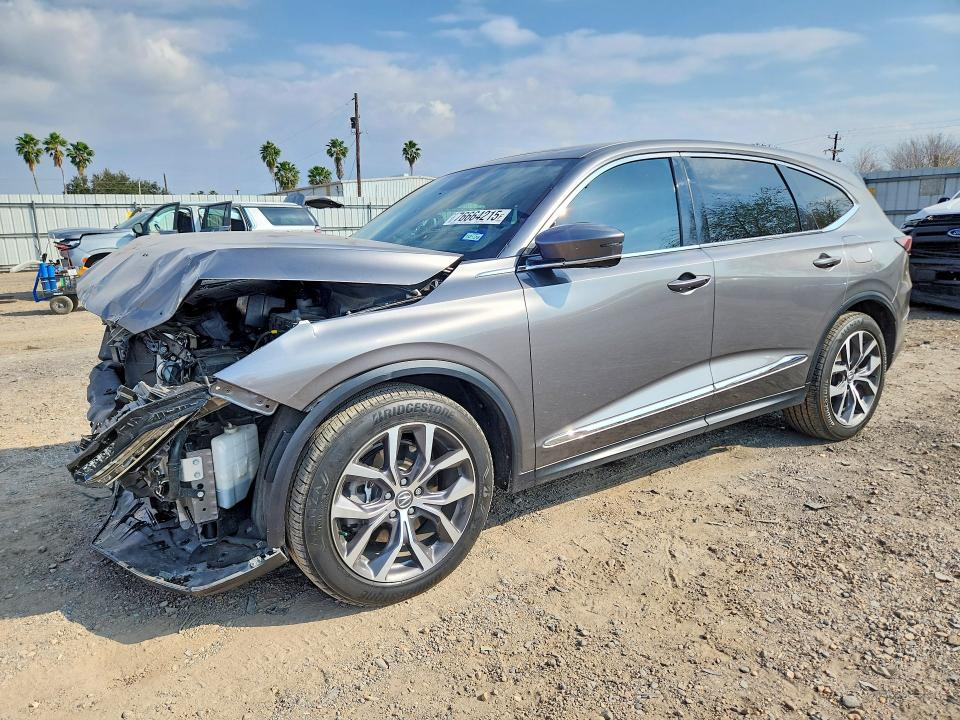 2024 ACURA MDX — VIN 5J8YD9H4XRL000524