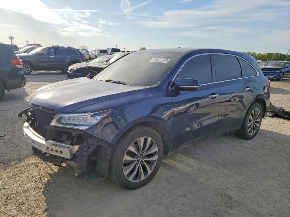 2016 ACURA MDX — VIN 5FRYD4H4XGB042532