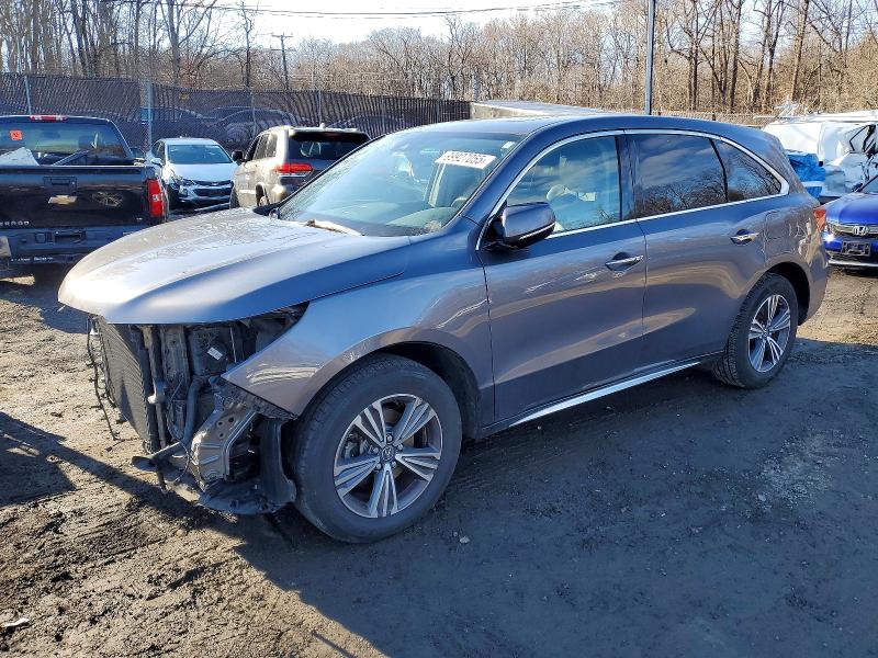 2017 ACURA MDX — VIN 5J8YD4H31HL008455