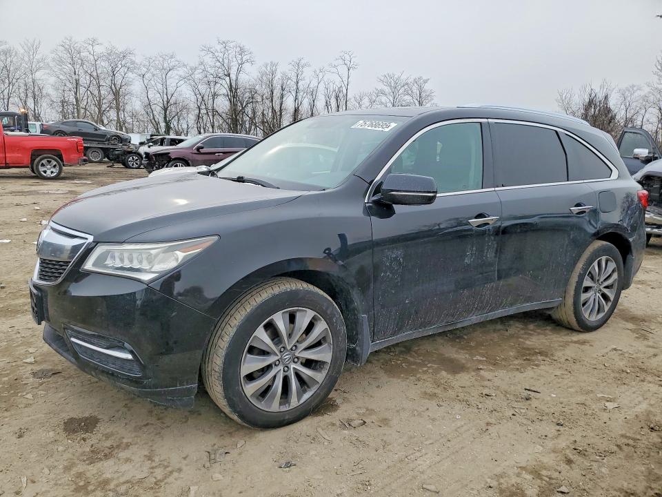 2015 ACURA MDX — VIN 5FRYD4H4XFB003826