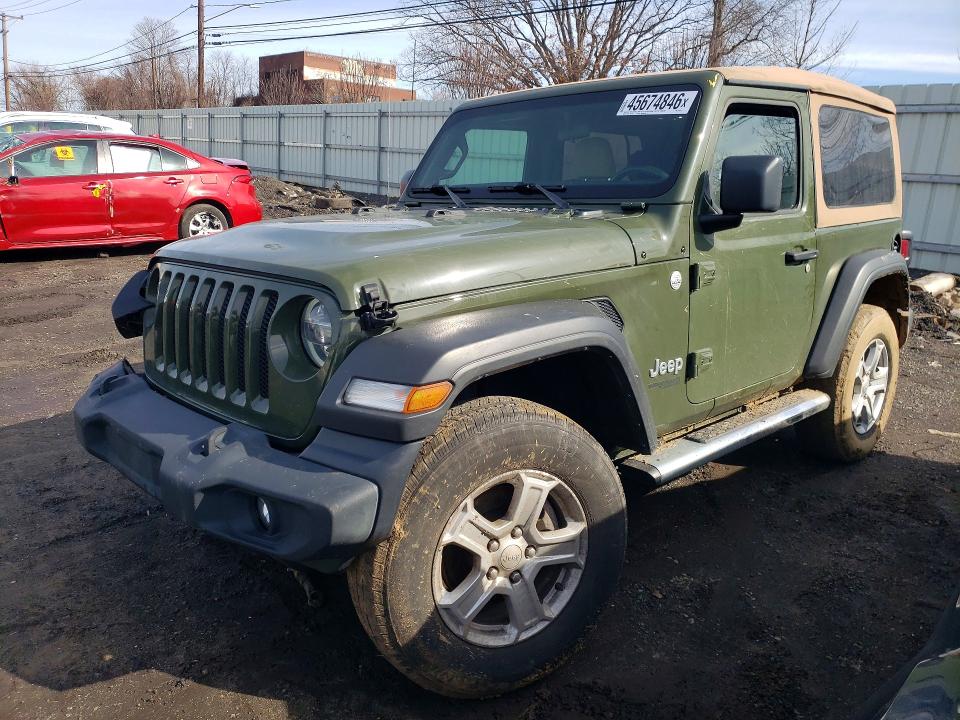 2021 JEEP WRANGLER — VIN 1C4GJXAG3MW544012