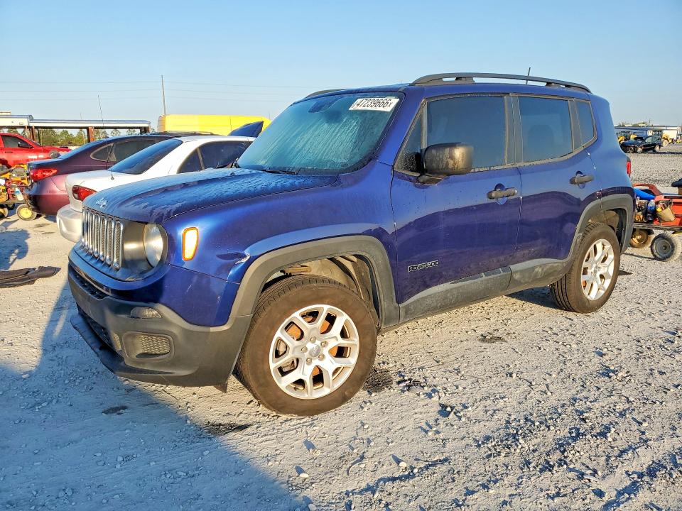 2018 JEEP RENEGADE — VIN ZACCJBAB7JPJ41307