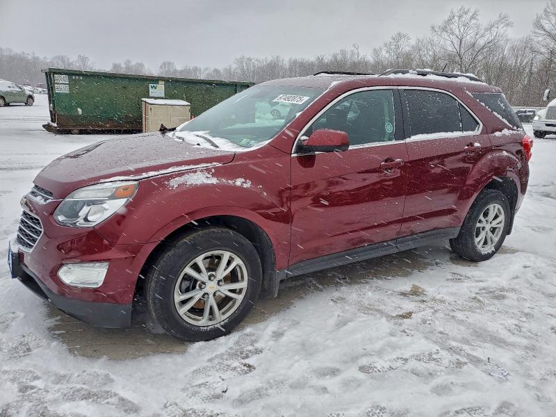 2016 CHEVROLET EQUINOX LT — VIN 2GNFLFEK7G6168807