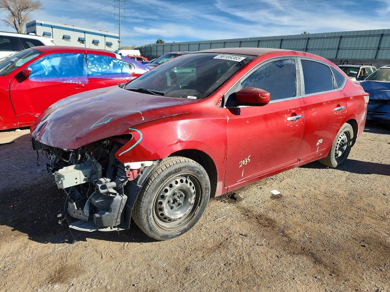 2015 NISSAN SENTRA S — VIN 3N1AB7AP1FL673817