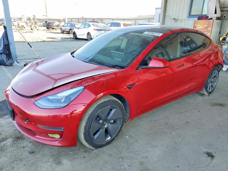 2022 TESLA MODEL 3 — VIN 5YJ3E1EB3NF136064