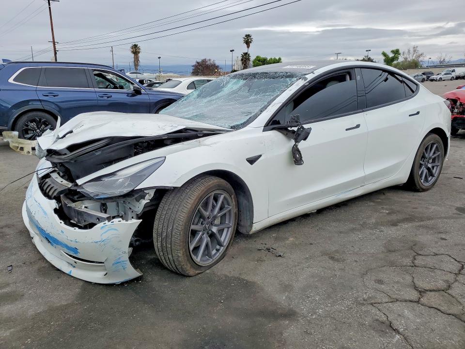 2022 TESLA MODEL 3 — VIN 5YJ3E1EB2NF278177