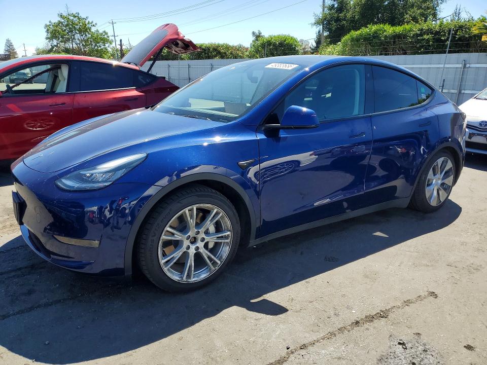 2020 TESLA MODEL Y — VIN 5YJYGDEF0LF005580