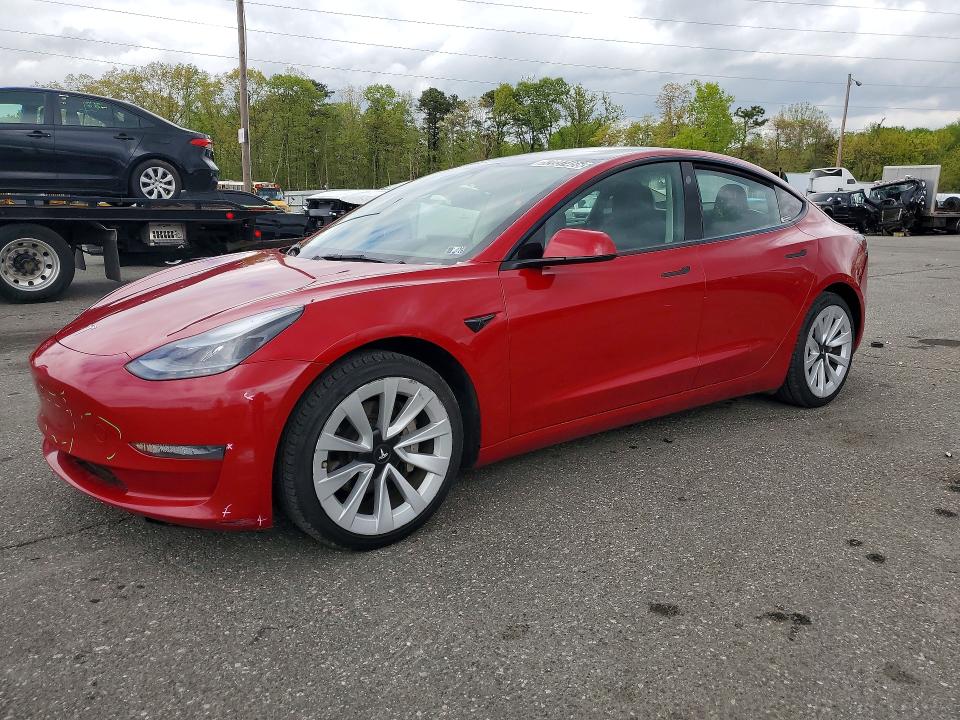 2022 TESLA MODEL 3 — VIN 5YJ3E1EA1NF286083