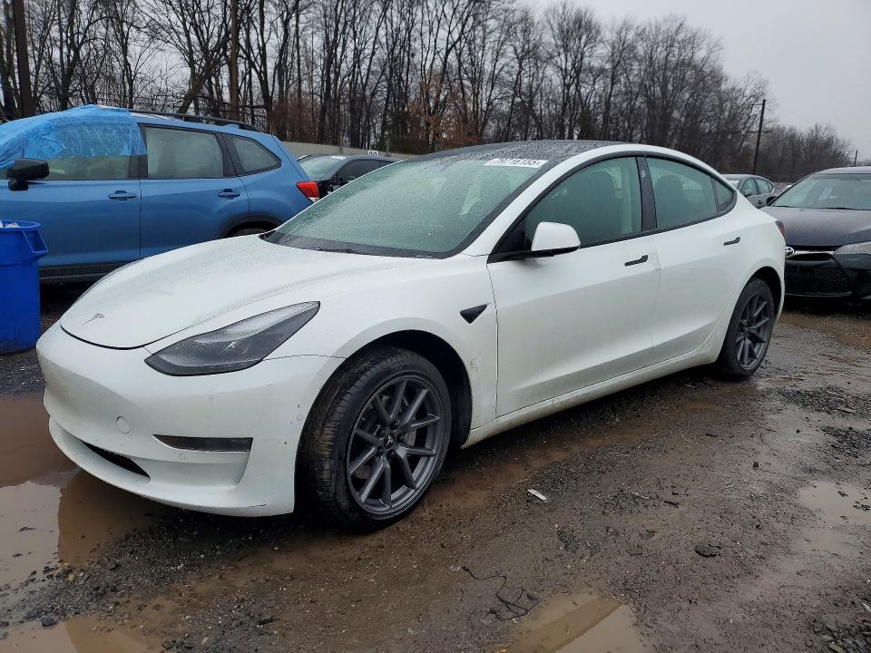 2022 TESLA MODEL 3 — VIN 5YJ3E1EB1NF315154
