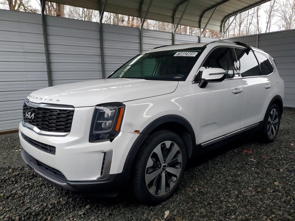 2022 KIA TELLURIDE — VIN 5XYP34HCXNG296447
