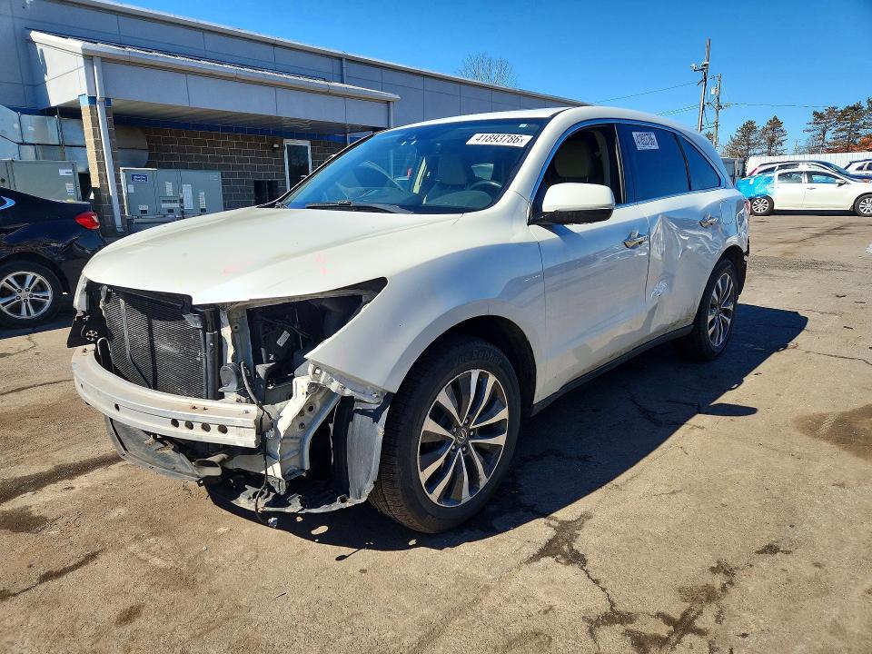 2016 ACURA MDX — VIN 5FRYD4H43GB054926