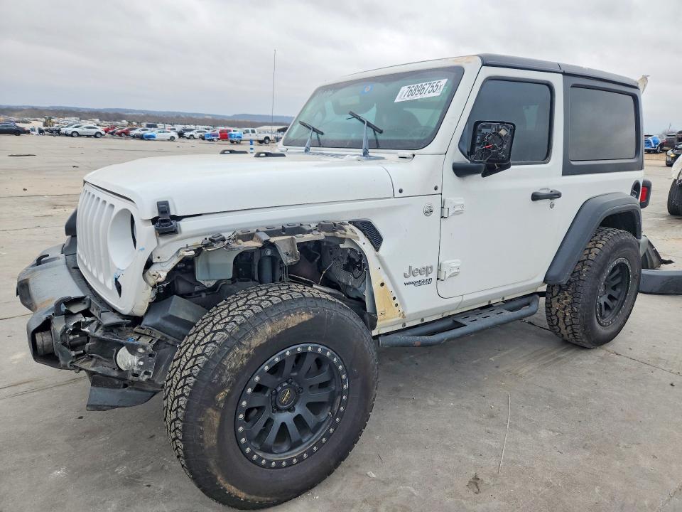 2019 JEEP WRANGLER — VIN 1C4GJXAG0KW652486