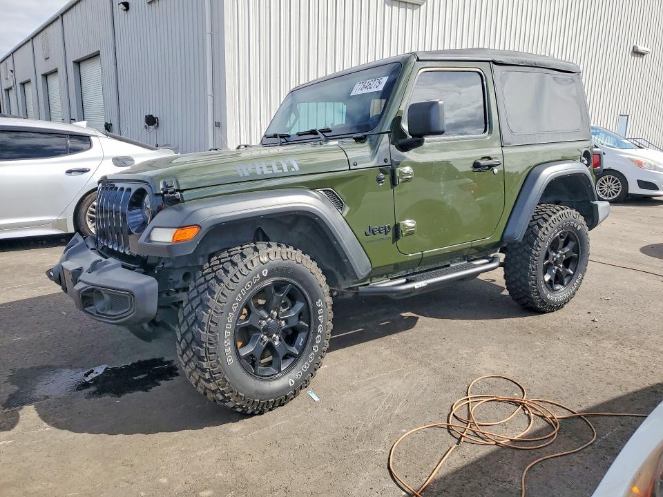 2021 JEEP WRANGLER — VIN 1C4GJXAG8MW789050
