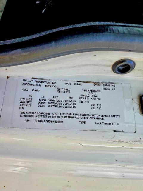 3HSDZAPR5MN854746