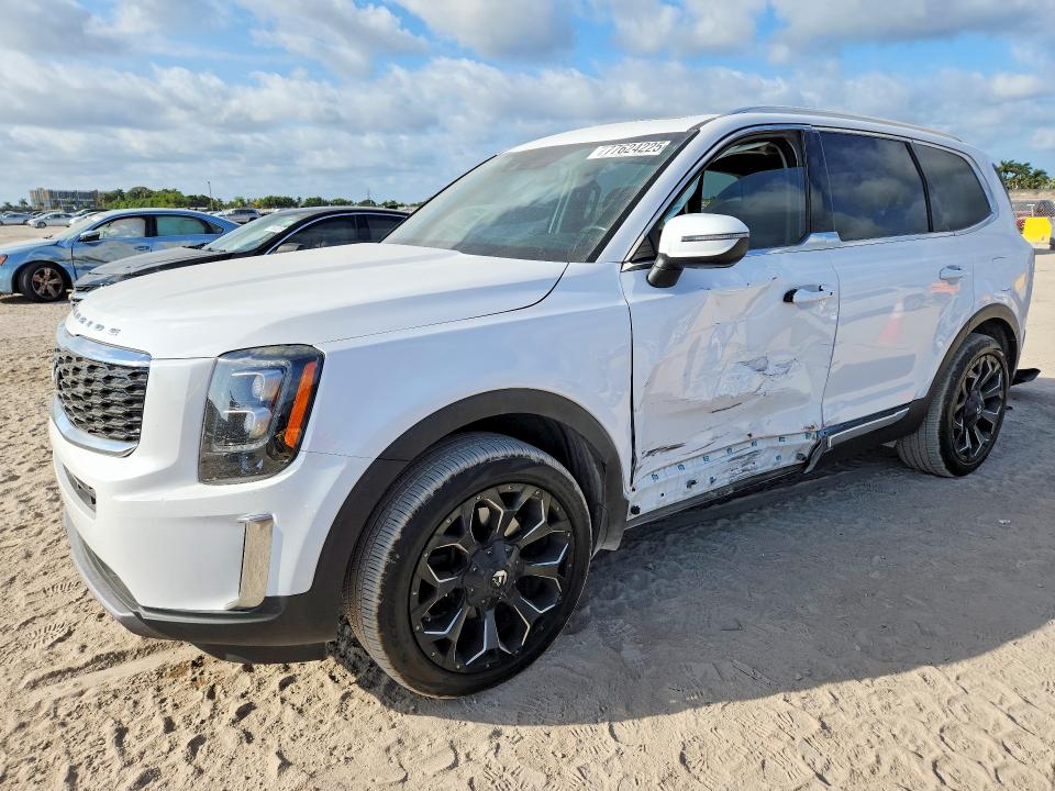 2022 KIA TELLURIDE — VIN 5XYP34HC7NG308263
