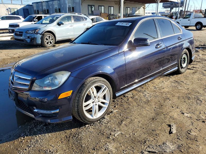 2013 MERCEDES-BENZ C 250 — VIN WDDGF4HB2DR247442