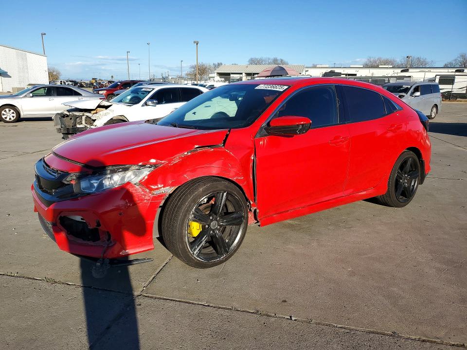 2017 HONDA CIVIC — VIN SHHFK7H53HU423311