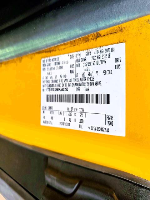 1FTBR1X88MKA60280